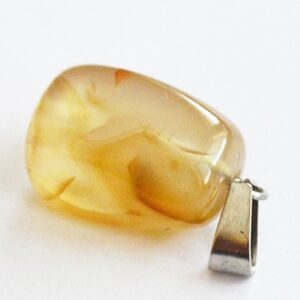 Ahhaat 27x12mm looduslik, värvitud,  1 tk