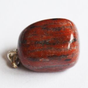 Punane Jaspis 26x14mm looduslik, 1 tk