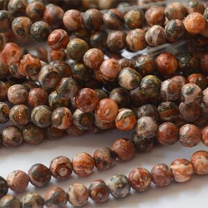 Jaspis 4mm, looduslik, ava 0,8mm, pakis 20 tk