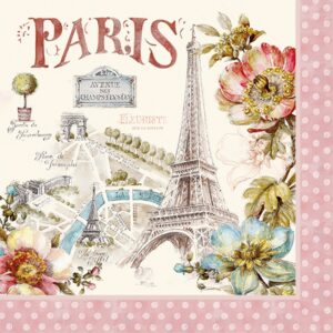 Salvrätik 33x33cm Pariis, 1 tk