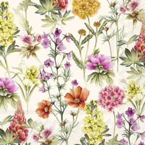 Салфетки для декупажа 25x25см винтаж, 1 шт.