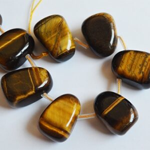 Tiigrisilm 15~30x11~20mm, looduslik kivi, ava 1mm, pakis 1 tk