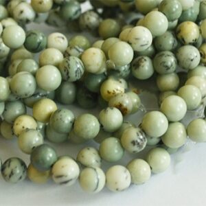 Jaspis 6mm looduslik kivi ava 6mm, pakis 10 tk