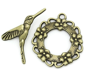 Ant.pronks kinnis 28x26mm, pakis 1 tk