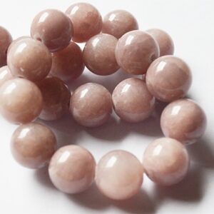 Jadeiit 12mm looduslik kivi, värvitud, ava 1,2mm, pakis 4 tk