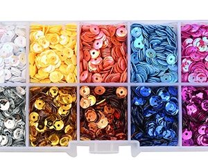 Litrid 5x0,5mm 10 erinevat värvi, igat värvi 6 gr. ava 1mm, pakis 1 karp