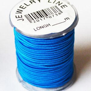 Elastne kumminöör 1mm, sinine, rullis 5 m, pakis üks rull