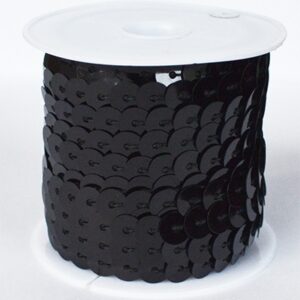 Litripael 6mm must, rullis 91m, pakis 1 rull