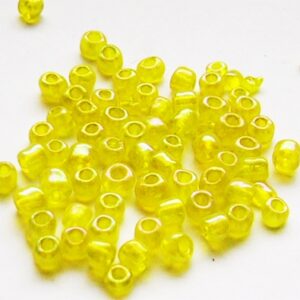 Kollased seemnehelmed 4mm, 10 gr