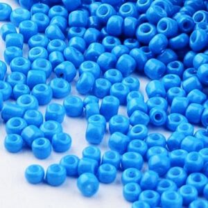 Hiina seemnehelmed 12/0 (1,5x2mm) helesinine, ava 0,7mm, pakis 5 gr.