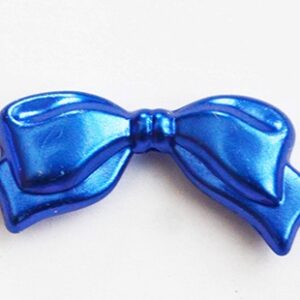 Akrüülhelmes Lips 28x14mm tumesinine, ava 1mm, pakis 1 tk