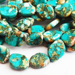 Imperiaal Jaspis 18-25x14-15mm looduslik kivi. ava 1,6mm, pakis 4 tk