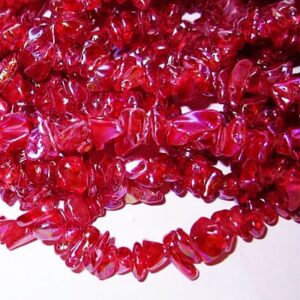 Punased klaasi chipsid
