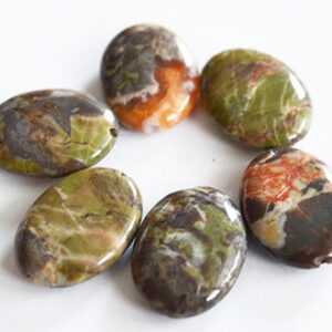 Akaatti 20x15mm, 6 kpl