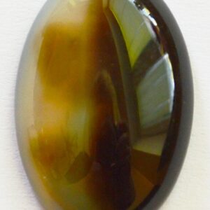Ahhaat kamee 29-30x20-19mm, looduslik kivi, värvitud, pakis  1 tk