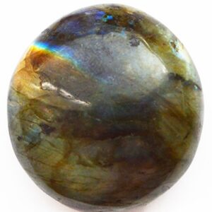 Labradoriit kamee 36x33x14mm, looduslik kivi, pakis 1 tk