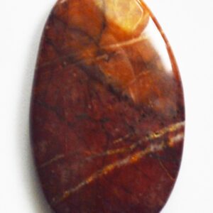 Picasso Jaspis kamee 44x25x2-3mm, looduslik kivi, pakis 1 tk