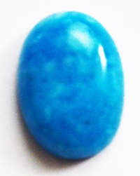 Jadeiitti kapussi 18x13mm, luonnonkivi, sininen, 1 kpl pakkauksessa