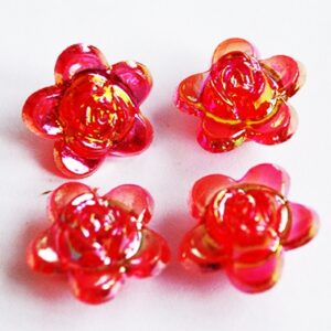 Akryylihelmi 16x11mm, vaaleanvihreä-hopea, reikä 4mm, 4 kpl