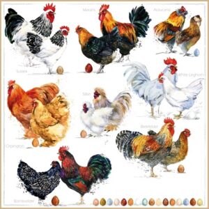 Dekupaaž salvrätik 33x33cm, pakis 1 tk