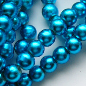Ümar klaashelmes 6mm,eresinine, 10 tk