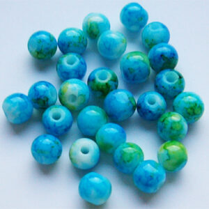 Klaashelmes 6mm sinine-roheline-kollane, 10 tk