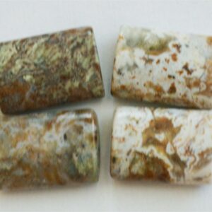 Peruu roheline opaal 20x14mm looduslik, 4 tk