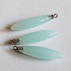Akrüülripats 31x7mm hele sinakas, 1 tk