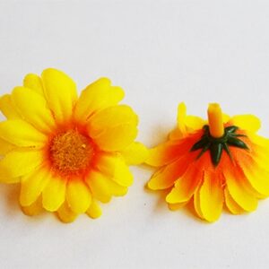 Siidilill 40mm kollane-oranž, 1 tk Ei saa saata maksikirjaga