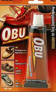 Liim OBU nahast ja kummist toodete liimimiseks, 60ml, 1 tk.  Ei saa saata maksikirjaga.