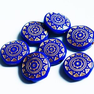 Akrüülhelmes 18x17x5mm lapik, lillakassinine, ava 2mm, 1 tk