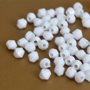 Akrüülromb 4x4mm  valge, 50 tk