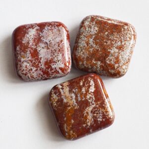 Ookeani Jaspis 20x20mm looduslik, 3 tk.