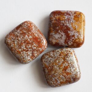 Ookeani Jaspis 20x20mm looduslik, 3 tk.