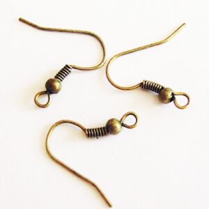 Korvakorukoukku 18mm  pronssi, 2 kpl