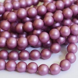 Бусины из ракушки 8мм, сине-зелёный, 10 шт