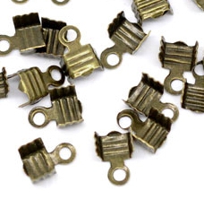 Pronksivärvi paelaotsik 7x5mm, 2 tk