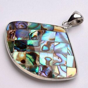 Paua shell подвеска 44x36мм, 1 шт.