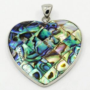 Paua shell подвеска 44x41мм, 1 шт.