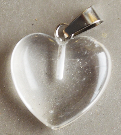 Kvartsi riipus 22x21mm, 1 tk