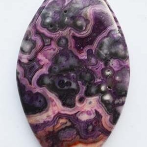 Akaatti riipus 61x35mm, 1 kpl