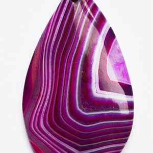 Akaatti riipus 61x36mm, 1 kpl
