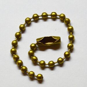 Mummuline kett 95-100x2,4mm, värv ant.pronks, 1 tk