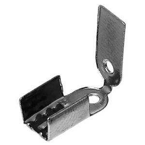 Must-metallik paelaotsik 9x5mm, plii- ja niklivaba, pakis 10 tk