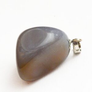 Ahhaat ripats 25x15x11mm, looduslik, värvitud, 1 tk