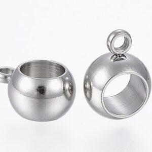 Terasest ripatsihaak 11x8x5mm, avad 1,5 ja 5mm, terase värvi, pakis 1 tk