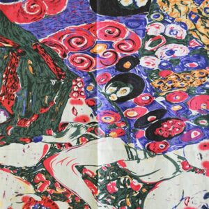 Kašmiirpehme narmastega sall 185x70cm, Kuulsate 19 sajandi kunstnike maalid  - 1 tk.  Saatmine pakiautomaadi kaudu.