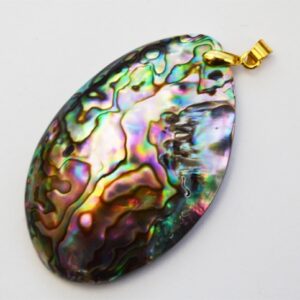 Paua teokarbist ripats 55x24mm, messing, 1 tk