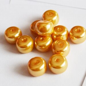 Akrüülhelmes 7x8mm, ava 0.7mm, pakis 11 tk