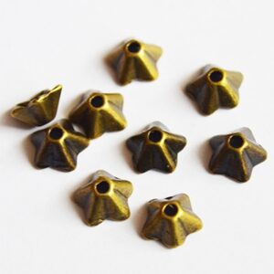 Helmekübar ant.pronks 7mm, pakis 15 tk